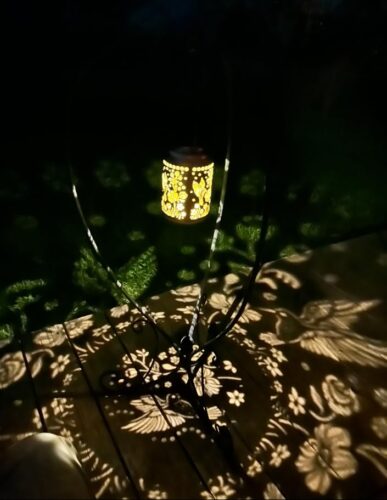 Twinkle Hummingbird Solar Lantern photo review