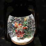 Christmas Snow Globe Lantern with Swirling Glitter photo review