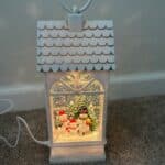 Electronic Snow Globe Lantern Musical photo review