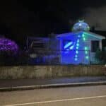 LED Multicolor Meteor Shower Christmas Lights photo review