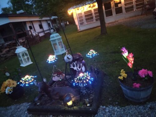 2-Pack Solar Firework Lights photo review