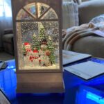 Electronic Snow Globe Lantern Musical photo review