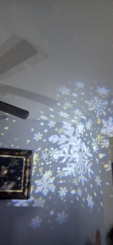 Christmas Snowflake Projector Lights photo review