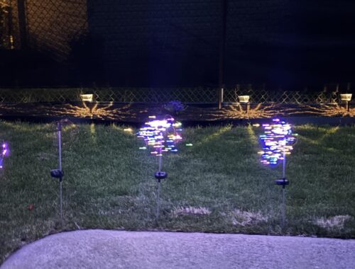 2-Pack Solar Firework Lights photo review