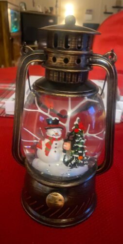 Christmas Snow Globe Lantern photo review