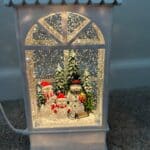 Electronic Snow Globe Lantern Musical photo review