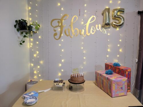 LED Waterfall Curtain Fairy Lights photo review