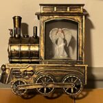 Vintage Musical Snow Globe Lantern with Snowflake Projection photo review